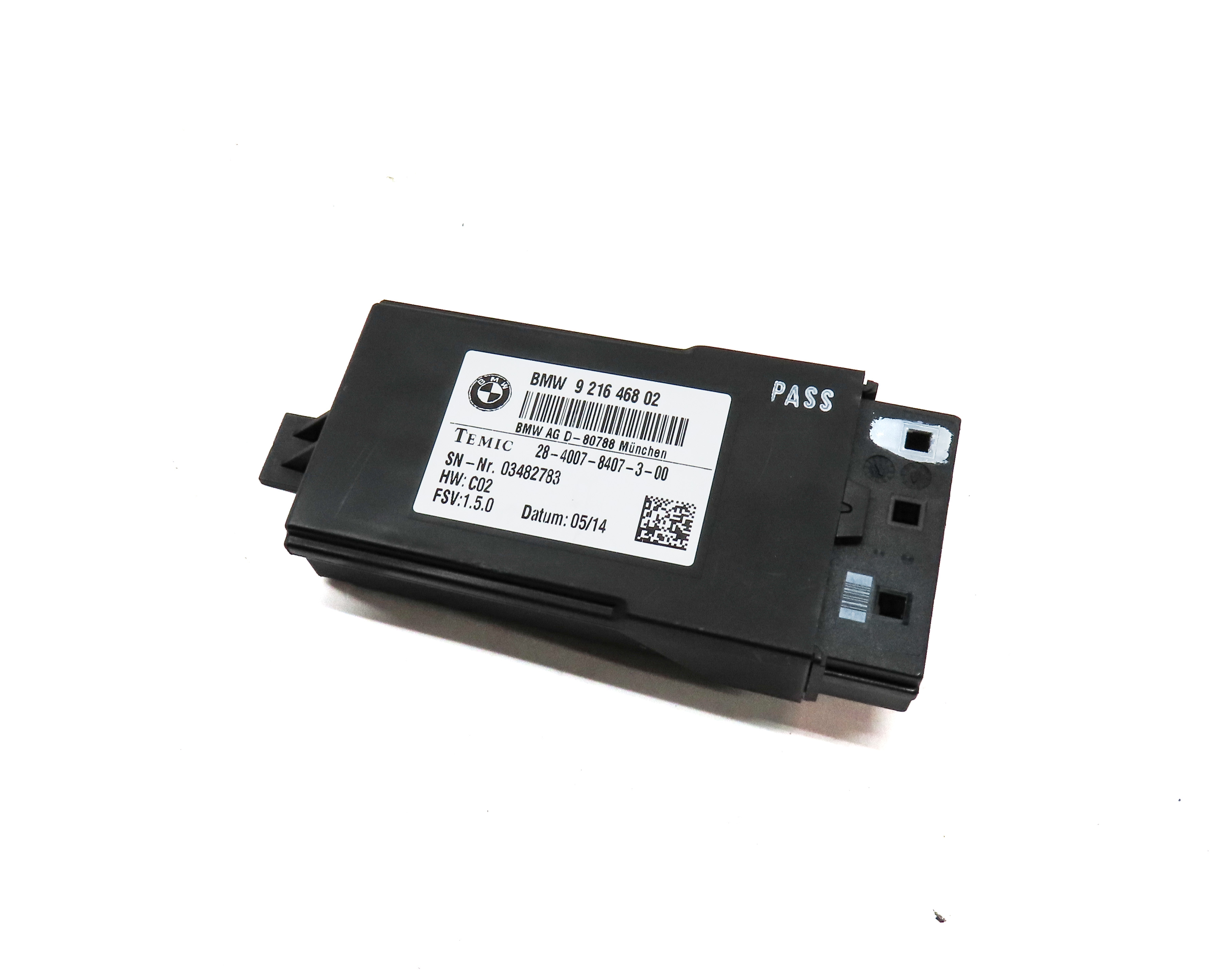 10-19 328i 330i 335i 530i 535i 550i 740i 750i FRONT OR REAR HEATED SEAT MODULE — exact item pictured
